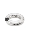 AMBUSH MEN'S AMBUSH SILVER EAR CUFF,400014089711