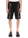 GIVENCHY MEN'S BARBED WIRE BERMUDA SHORTS,400014601760