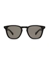 Garrett Leight Brooks 48mm Wayfarer Sunglasses In Black
