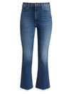 Mother The Hustler Ankle Fray Squeeze It Jeans In Healing Jar