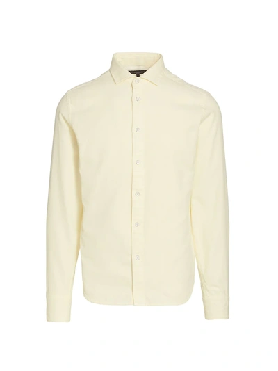Rag & Bone Pursuit 365 Long-sleeve Button-down Shirt In White