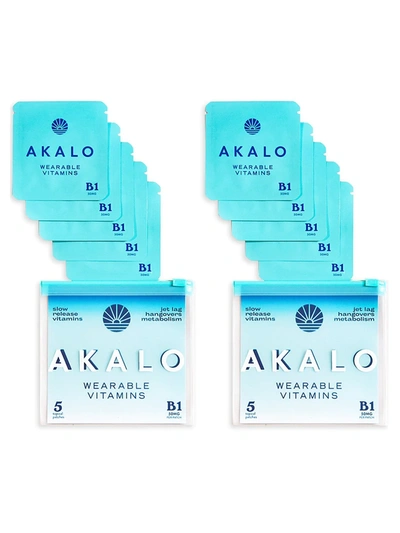 Akalo Vitamin B1 Patches 10-piece Set In Neutral