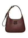 TORY BURCH SMALL MILLER LEATHER HOBO BAG,400014806918
