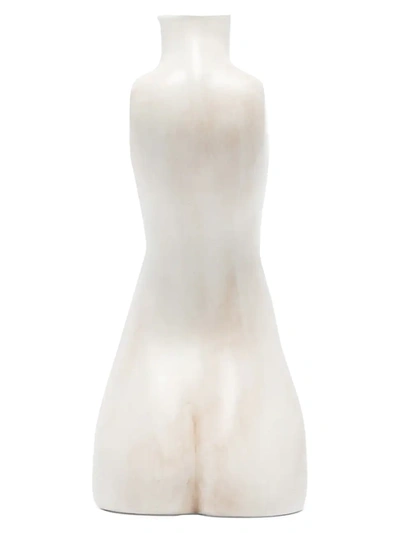 Anissa Kermiche Tit For Tat Tall Marble Candlestick