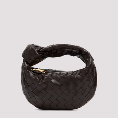 Bottega Veneta Mini Jodie Tote Bag In Brown