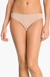 ON GOSSAMER 'CABANA' COTTON THONG