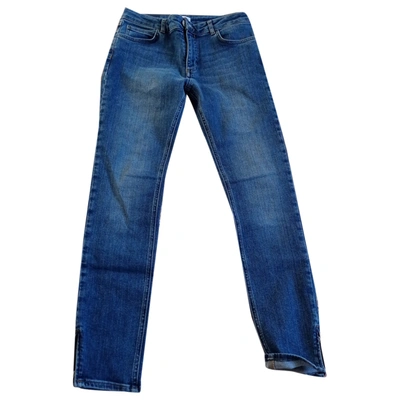Pre-owned Claudie Pierlot Short Jeans In Blue
