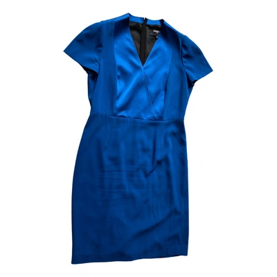 Pre-owned Paule Ka Mid-length Dress In Blue