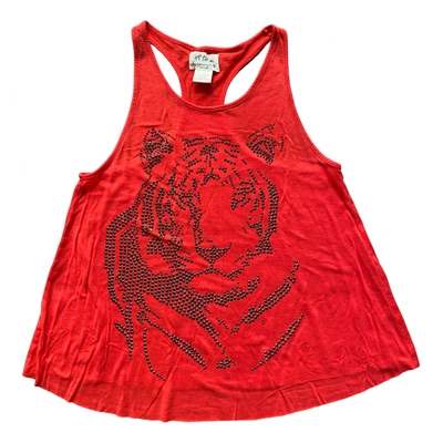 Pre-owned Ronny Kobo Vest In Red