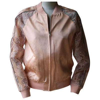 Pre-owned Opening Ceremony Silk Jacket In Pink