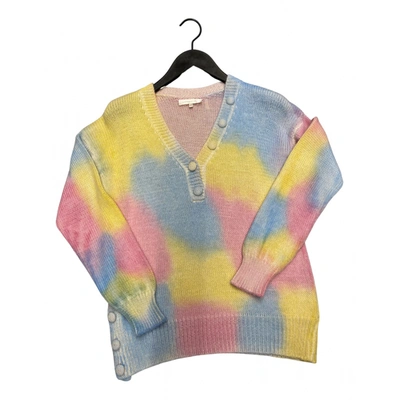 Pre-owned Loveshackfancy Wool Jumper In Multicolour