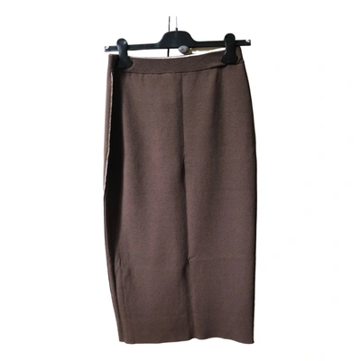 Pre-owned Antonio Marras Mid-length Skirt In Brown