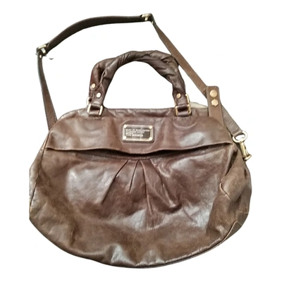 Pre-owned Marc By Marc Jacobs Leather Crossbody Bag In Brown