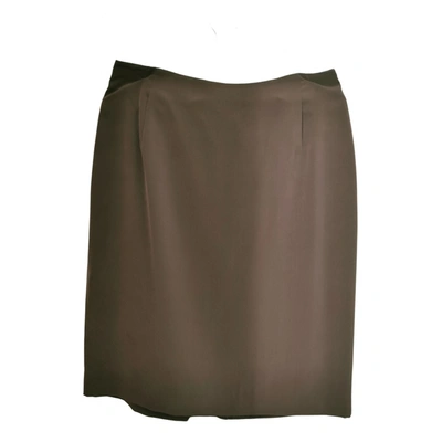 Pre-owned Burberry Mid-length Skirt In Brown