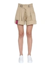 Dsquared2 Dsquared Women Cargo Shorts In Beige