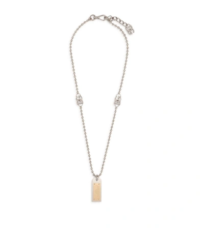 Dolce & Gabbana Silver-tone Necklace In Multi