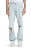 GOLDEN GOOSE SKATE RIPPED JEANS,GMP00849.P000635.50100