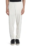Golden Goose Star-trim Tailored Track Pants In Papyrus/black