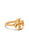 Tory Burch Kira Double T Ring In Gold