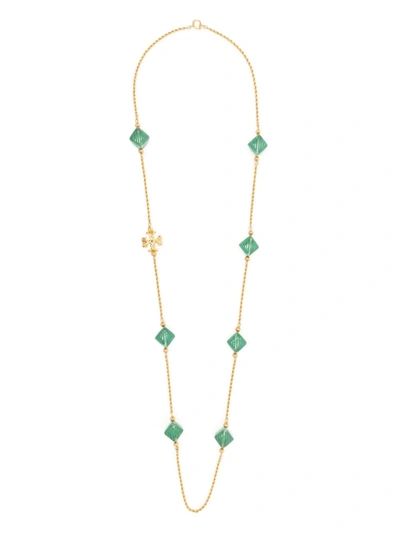 Tory Burch Roxanne Long Lariat Necklace, 40 In Azure