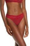 Natori Bliss Perfection Thong In Currant