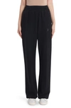 Golden Goose Star Logo Cotton Sweatpants In Black