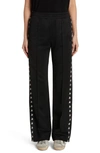 GOLDEN GOOSE DOROTEA STAR COLLECTION LOGO TRACK PANTS,GWP00877.P000521.80203