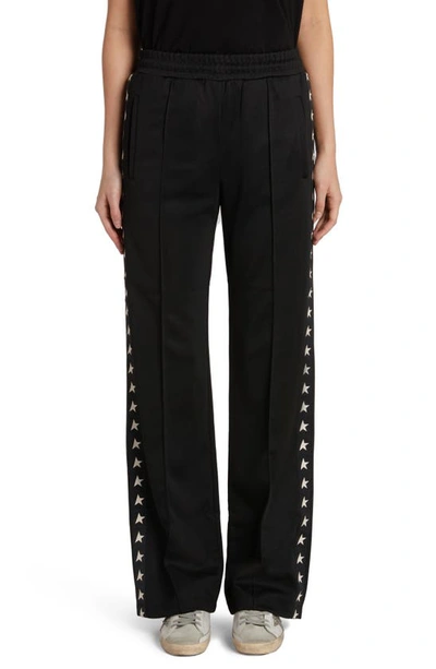 Golden Goose Dorotea Star Collection Jogging Pants In Nero