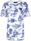 Philipp Plein Graphic-print Cotton T-shirt In White