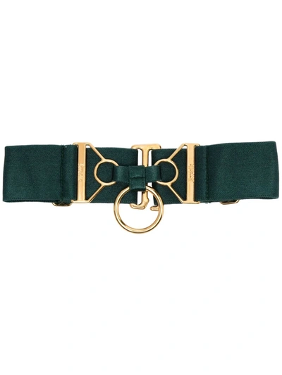 Bordelle Rey Wide-strap Collar In Green