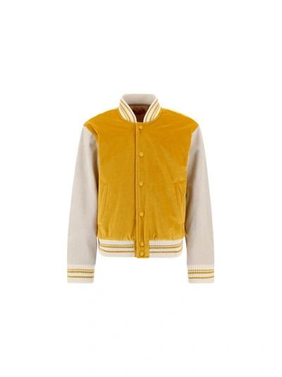 Fourtwofour On Fairfax 424 Jacket In Yellow