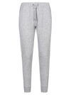 Brunello Cucinelli Tapered Bead-embellished Cashmere Track Pants In Ciottolo