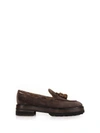 FRATELLI ROSSETTI PLATFORM LOAFER WITH TASSELS,65971 PL23318