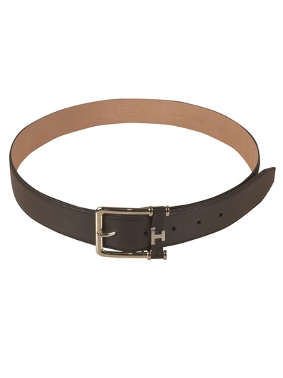 Tod's Classic Buckled Belt In Brown
