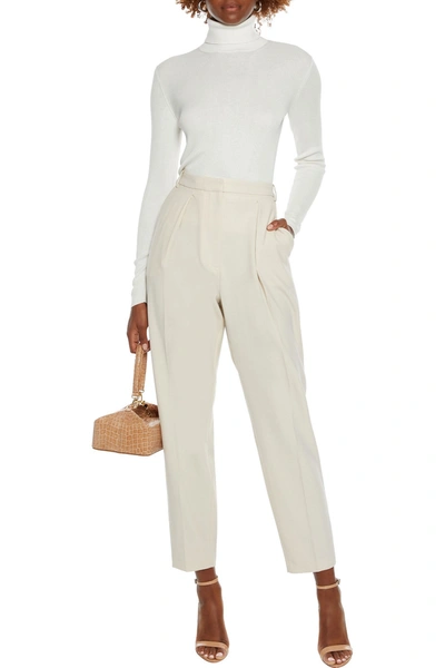 Iro Botni Twill Tapered Pants In Ecru