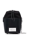 Maison Margiela Borsa A Secchiello 5ac Piccola In Black
