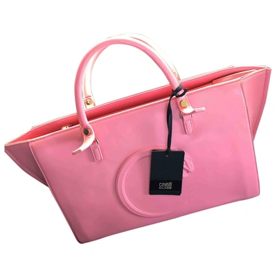 Pre-owned Class Cavalli Handbag In Pink