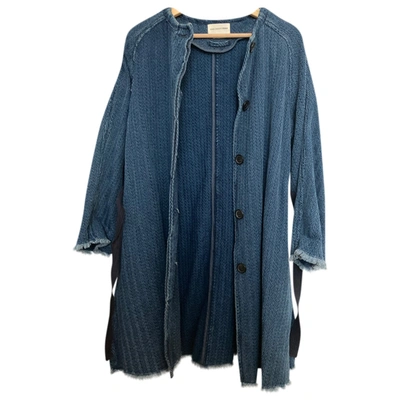 Pre-owned Isabel Marant Étoile Coat In Blue
