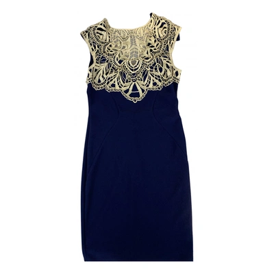 Pre-owned Lipsy Mid-length Dress In Blue