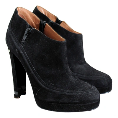 Pre-owned Laurence Dacade Ankle Boots In Black