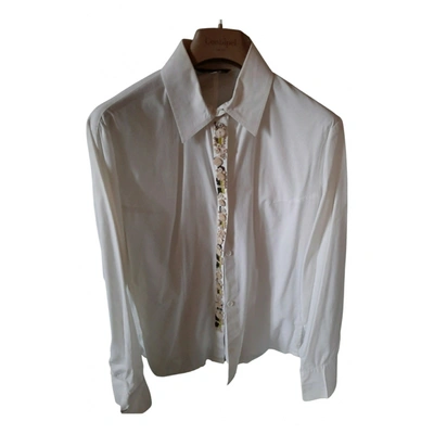 Pre-owned Camomilla Shirt In White