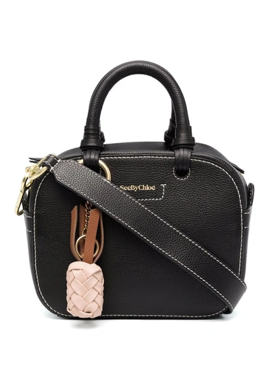 See By Chloé Womens Black Leather Handbag