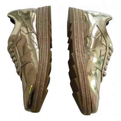 Pre-owned Stella Mccartney Trainers In Gold