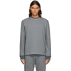 ERMENEGILDO ZEGNA GREY ESSENTIAL SWEATSHIRT