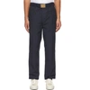 OFFICINE GENERALE NAVY MAXENCE CHINO CARGO PANTS