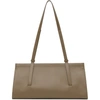 AESTHER EKME TAUPE BAGUETTE BAG