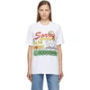 ONLINE CERAMICS SSENSE EXCLUSIVE WHITE 'ALL BOOKED' T-SHIRT
