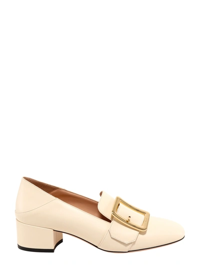 Bally Leather Loafer In Beige