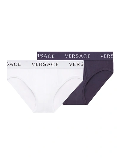 Versace Slip In Blue