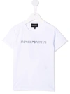 Emporio Armani Logo-print T-shirt In White